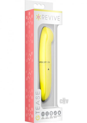Revive G Tease Mimosa Yellow Vibrator