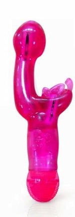 Eve's Delight Dual G Spot And Clitoral Stimulator Pink
