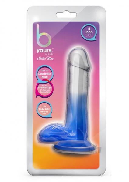 B Yours Stella Blue 6 Dildo Blue