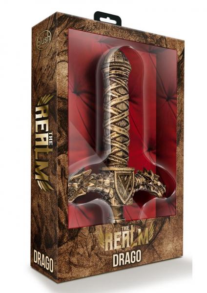 The Realm Drago Lock On Dragon Sword Handle Bronze