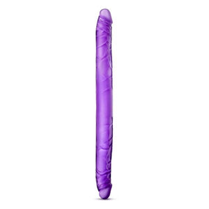 B Yours 16 Inches Double Dildo Purple