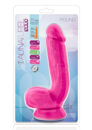 Au Naturel Bold Pound 8.5 Inches Dildo Pink