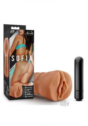 M For Men Sofia Mocha Tan Vagina Stroker