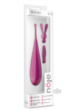 Noje Quiver Lily Vibrator With 2 Attachments