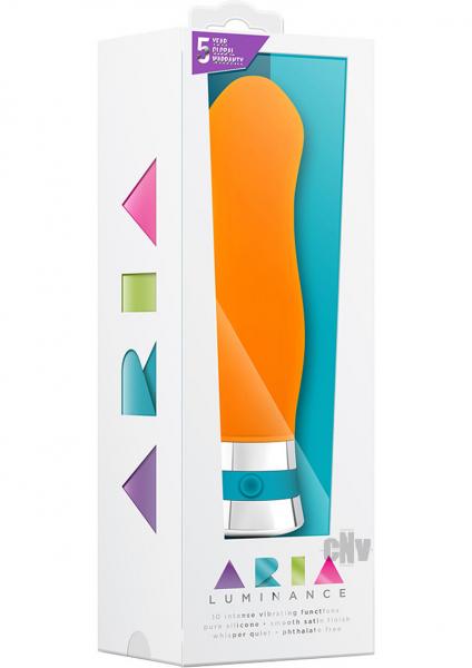 Aria Luminance Tangerine Orange Vibrator