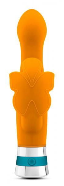 Aria Lotus Flutter Tangerine Orange Vibrator