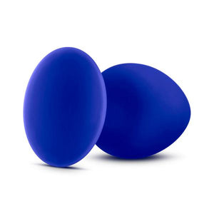 Luxe Rump Rimmer Medium Blue Butt Plug