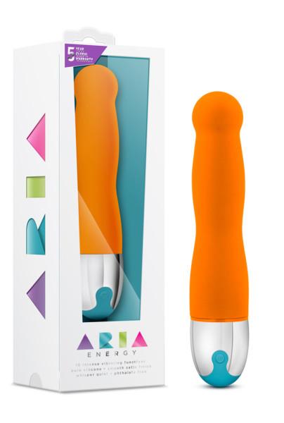 Aria Energy Tangerine Orange Vibrator
