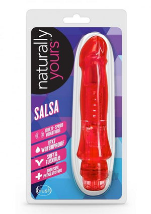 Naturally Yours Salsa Vibrator Red