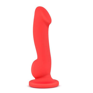 Nude Impressions 03 Vibrating Dildo Red