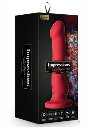 Impressions Las Vegas Vibrator Crimson