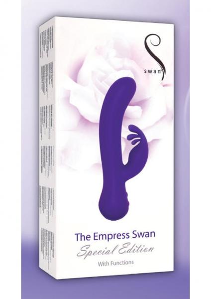 The Empress Swan Vibrator Purple