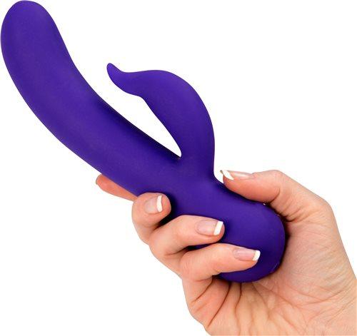 The Duchess Swan Rabbit Style Vibrator Purple