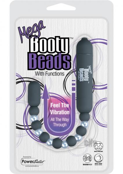 Mega Booty Beads 7 Functions Gray