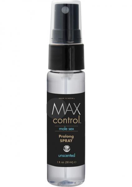 Max 4 Men Max Control Male Sex Prolong Spray Unscented 1 Ounce