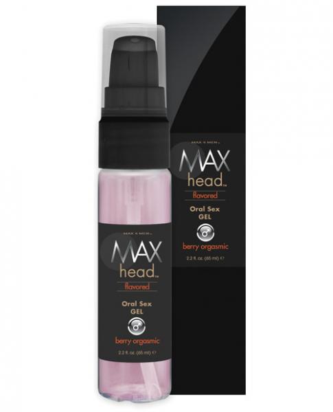 Max Head Flavored Oral Sex Gel Berry Orgasmic 2.2 Oz