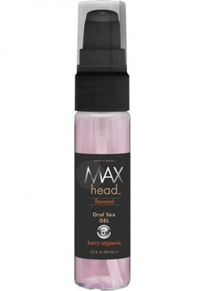 Max Head Flavored Oral Sex Gel Berry Orgasmic 2.2 Oz