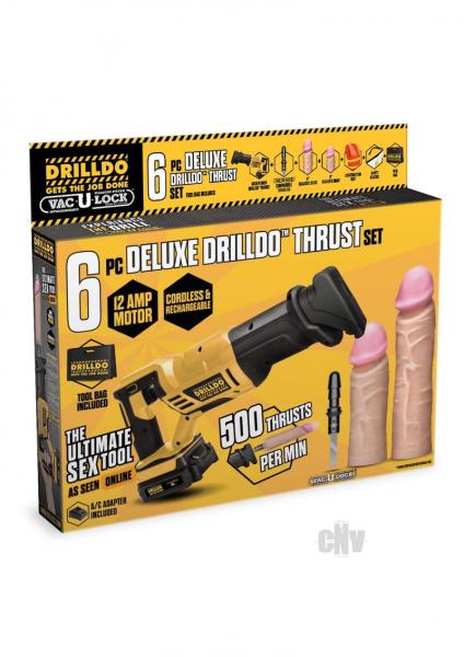 Drilldo Deluxe Thrust 6pc Starter Set