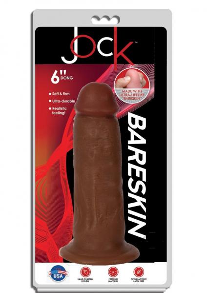 Jock Bareskin 6in Latte Dildo