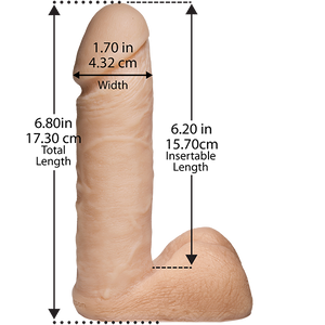 Truskyn Tru Ride 6 Inches Vanilla Beige Dildo