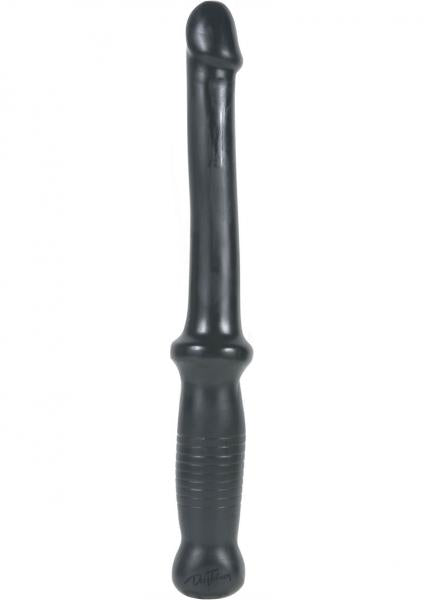 Anal Push Silagel Wand 12 Inch Black