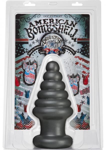 American Bombshell Destroyer Anal Plug Gray