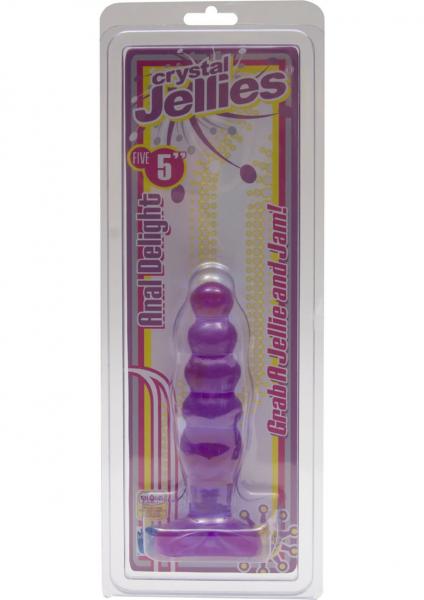 Crystal Jellies Anal Delight Purple