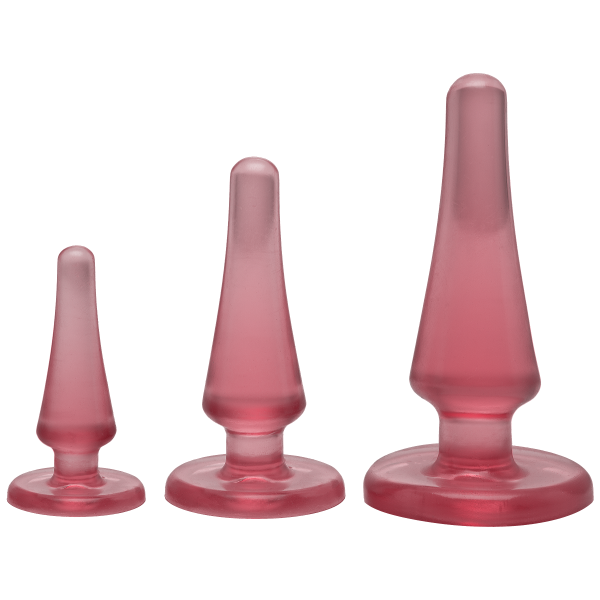 Crystal Jellies Anal Trainer Kit Pink