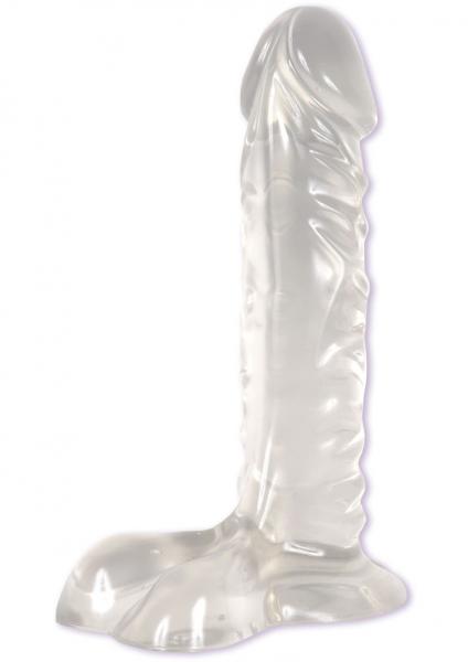 Crystal Jellies Ballsy Super C*Ck 7 Inch Clear
