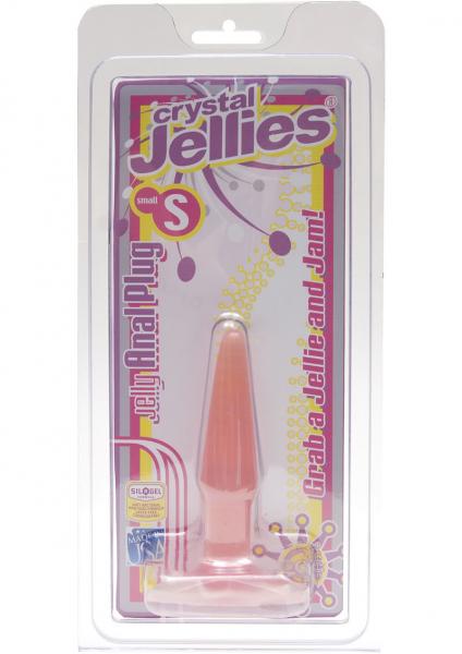 Crystal Jellies Butt Plug Pink Small