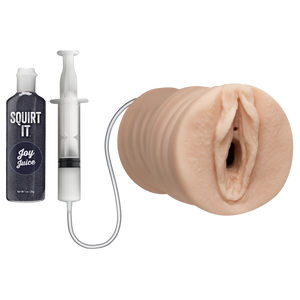 Squirt It Squirting Pussy Vanilla Beige Stroker