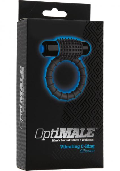 Optimale Silicone Vibrating C Ring Waterproof Slate