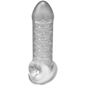 Optimale Extender With Ball Strap Thin Frost Penis Extension