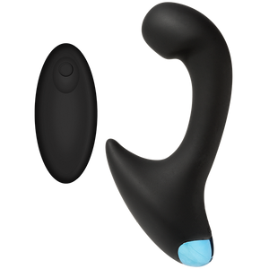 Optimale Vibrating P Curve Black Rechargeable Prostate Massager