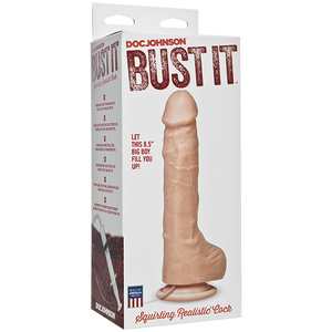 Squirting Realistic Dildo Beige