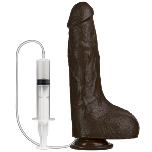 Squirting Realistic Black Dildo