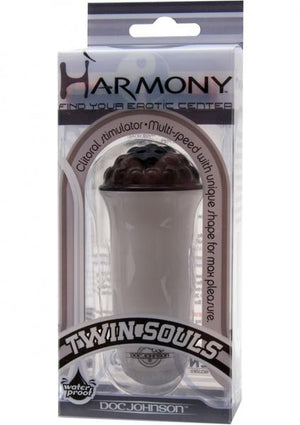 Harmony Twin Souls Yang Vibrator Waterproof 3.5 Inch White