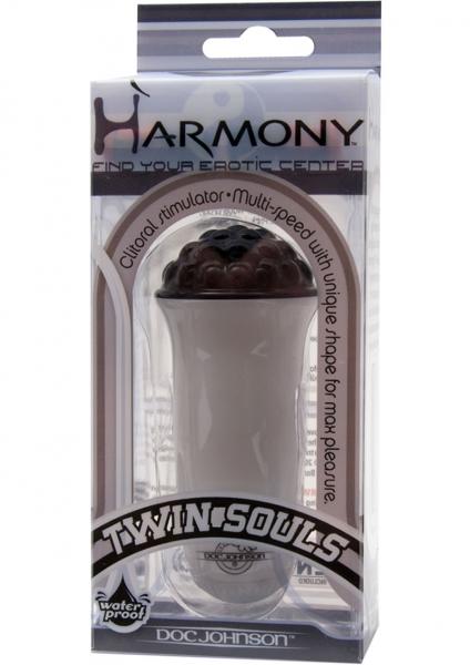 Harmony Twin Souls Yang Vibrator Waterproof 3.5 Inch White