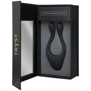 Tryst Black Multi Erogenous Massager