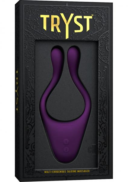 Tryst Purple Multi Erogenous Massager