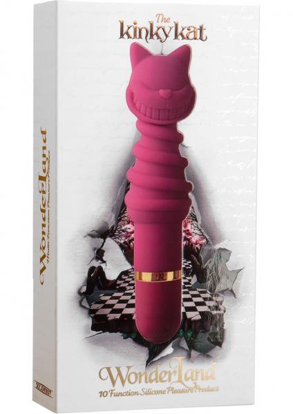Wonderland The Kinky Kat Pink Massager
