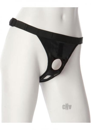 Ultra Harness 2 Only With Snaps Black