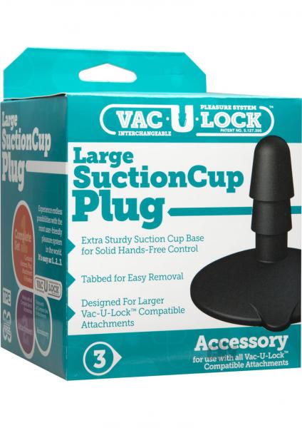 Vac U Lock Large Suction Cup Plug