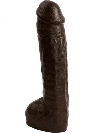 Vac U Lock 12" Realistic Hung Dong Brown
