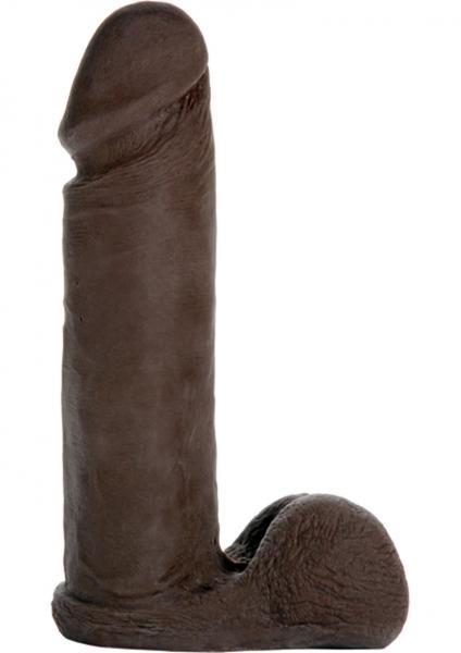 Vac U Lock 8" Ultraskyn Cock Brown