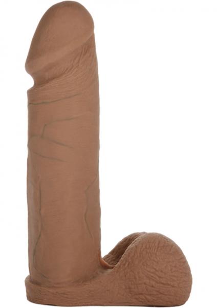 Vac U Lock 8" Ultraskyn Dildo Tan
