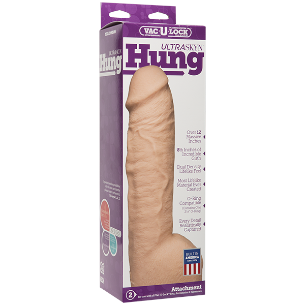 Vac U Lock 12" Ultraskyn Hung Dong Beige