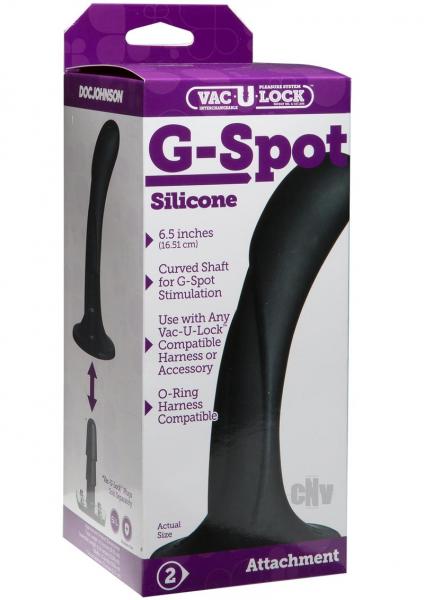 Vac U Lock G Spot Silicone Dong