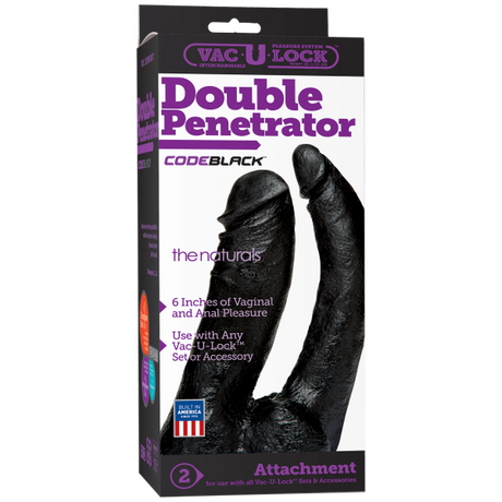 Vac U Lock Code Black Double Penetrator