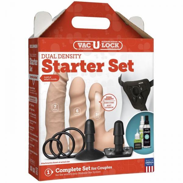 Vac U Lock Dual Density Starter Set Vanilla Beige